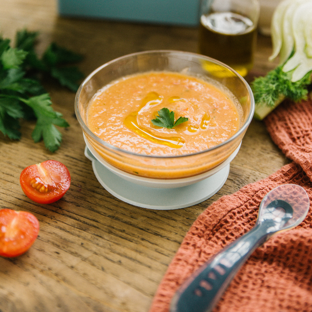 Leek Fennel Mullet Puree