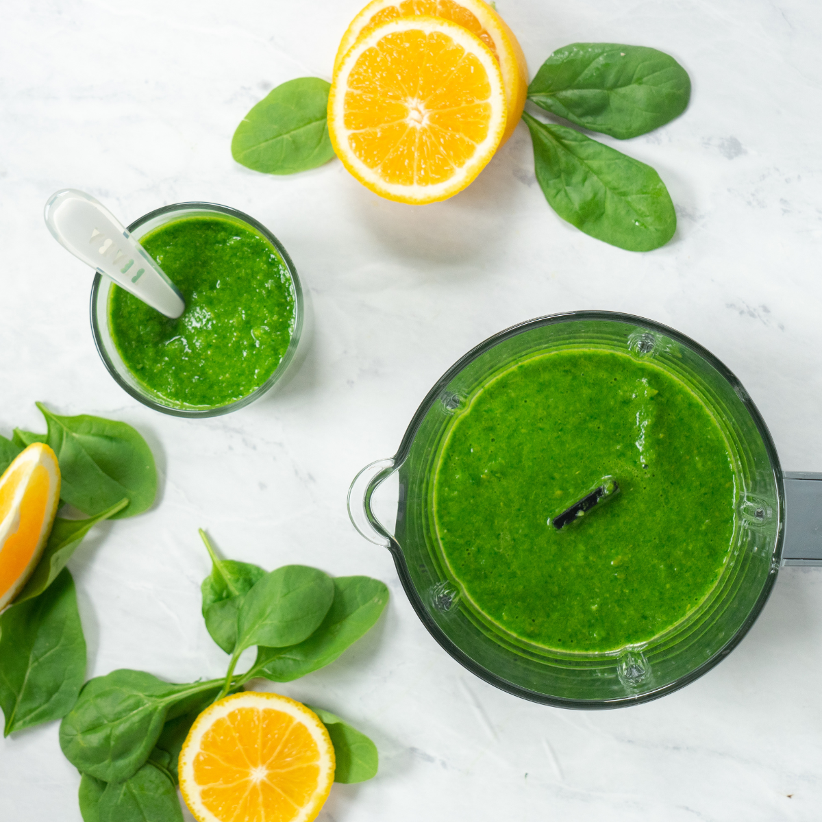 Spinach & Lemon Puree