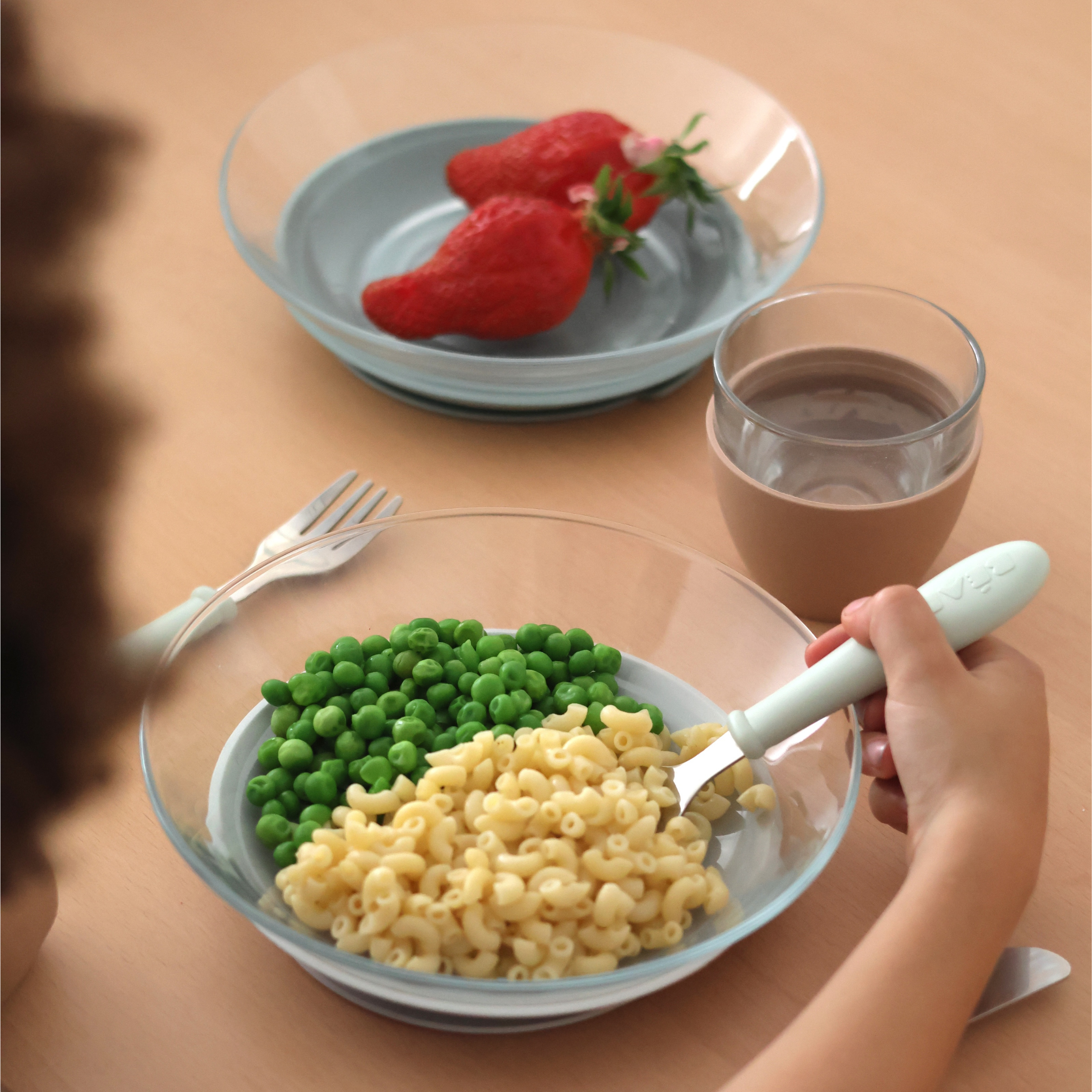 Béaba x Duralex 3-Piece Glass Plate Set