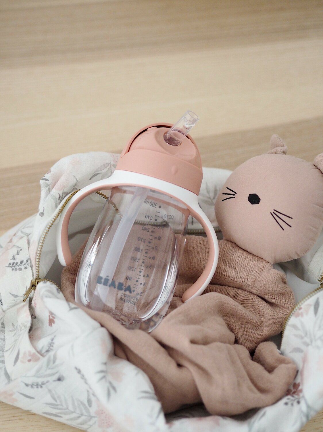 Taza con pajita 300 ml