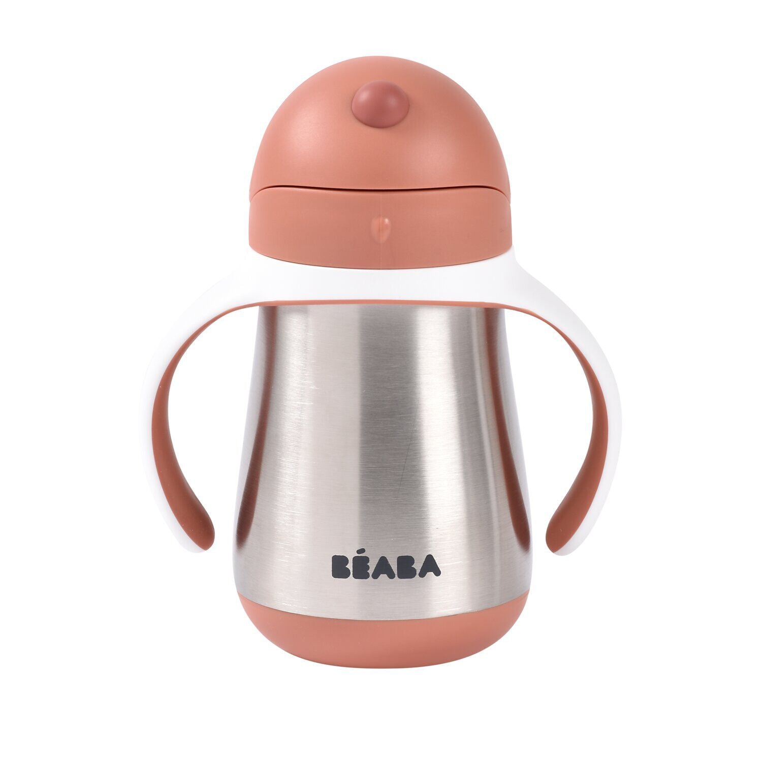 Vaso con pajita de acero inoxidable 250 ml