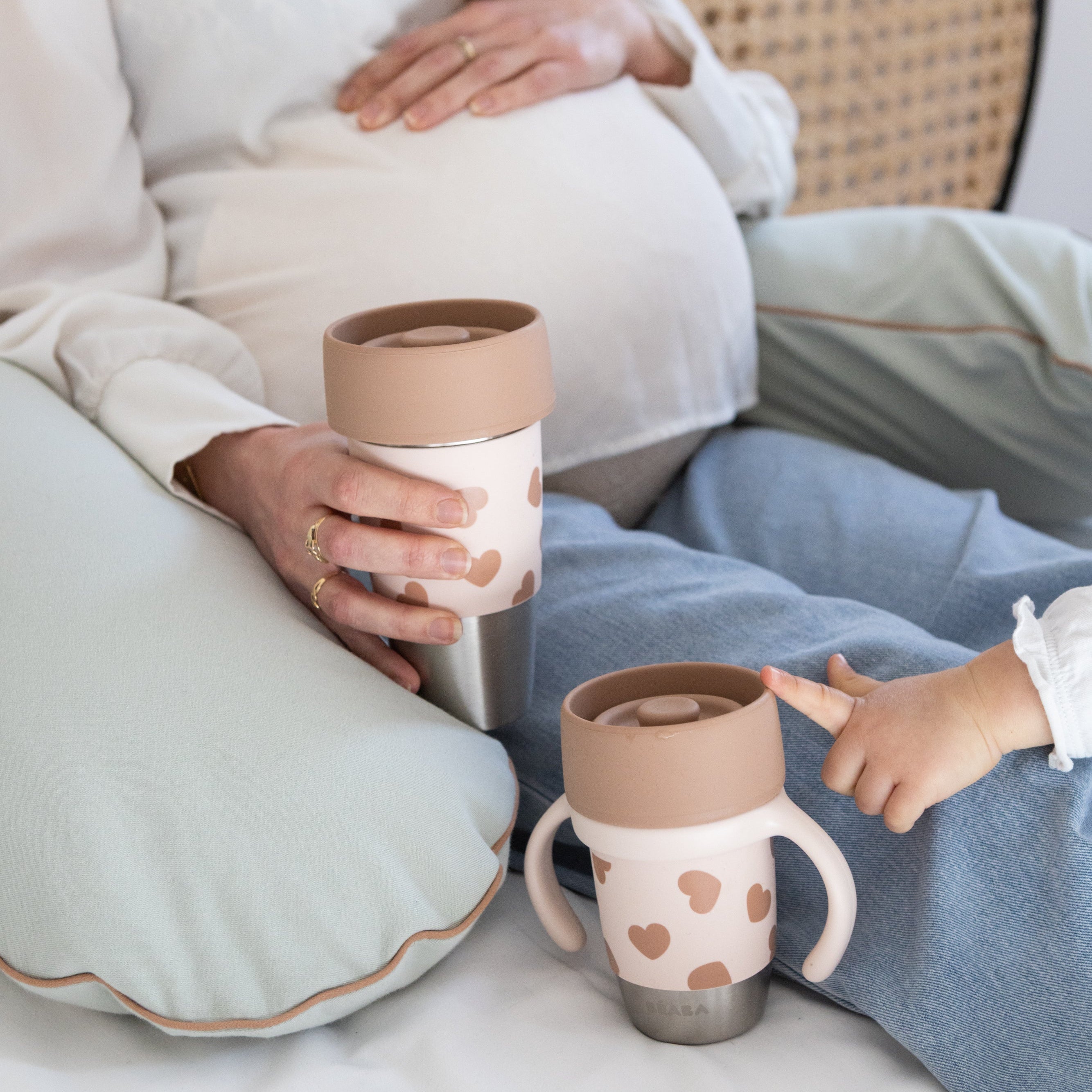 Mommy & Me Stainless Steel Tumbler Set