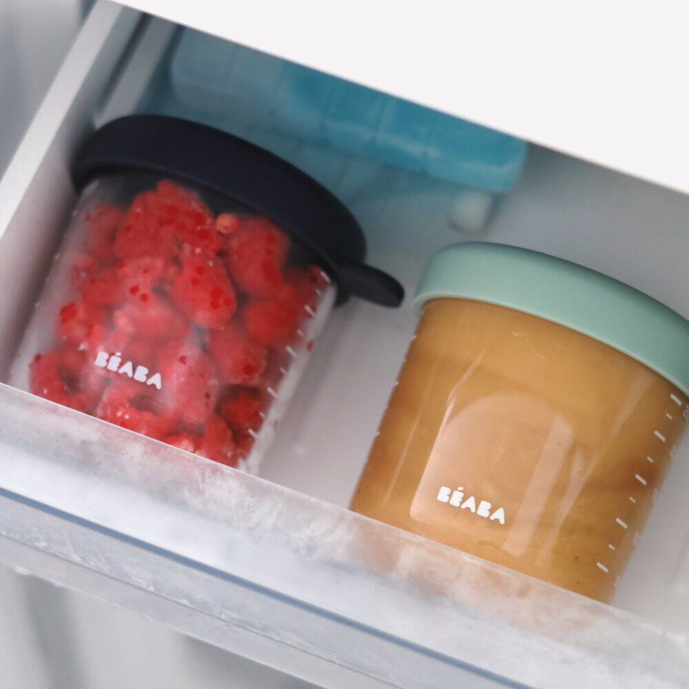 Juego de 6 tarros de cristal para porciones de 250 ml