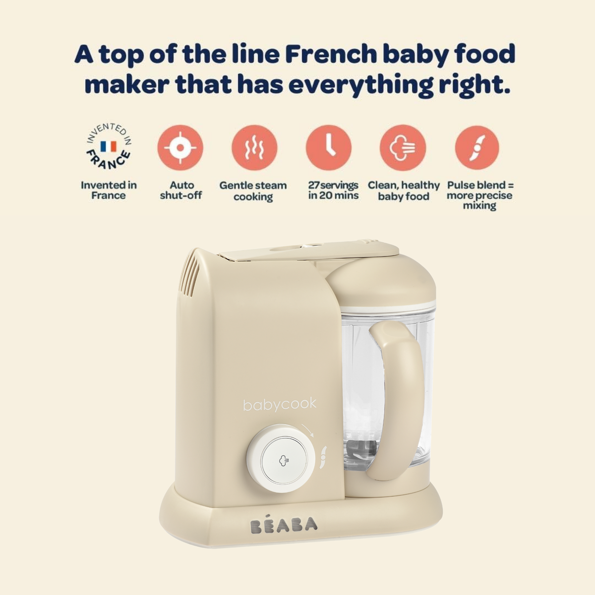 El robot cocina bebé Babycook Solo®