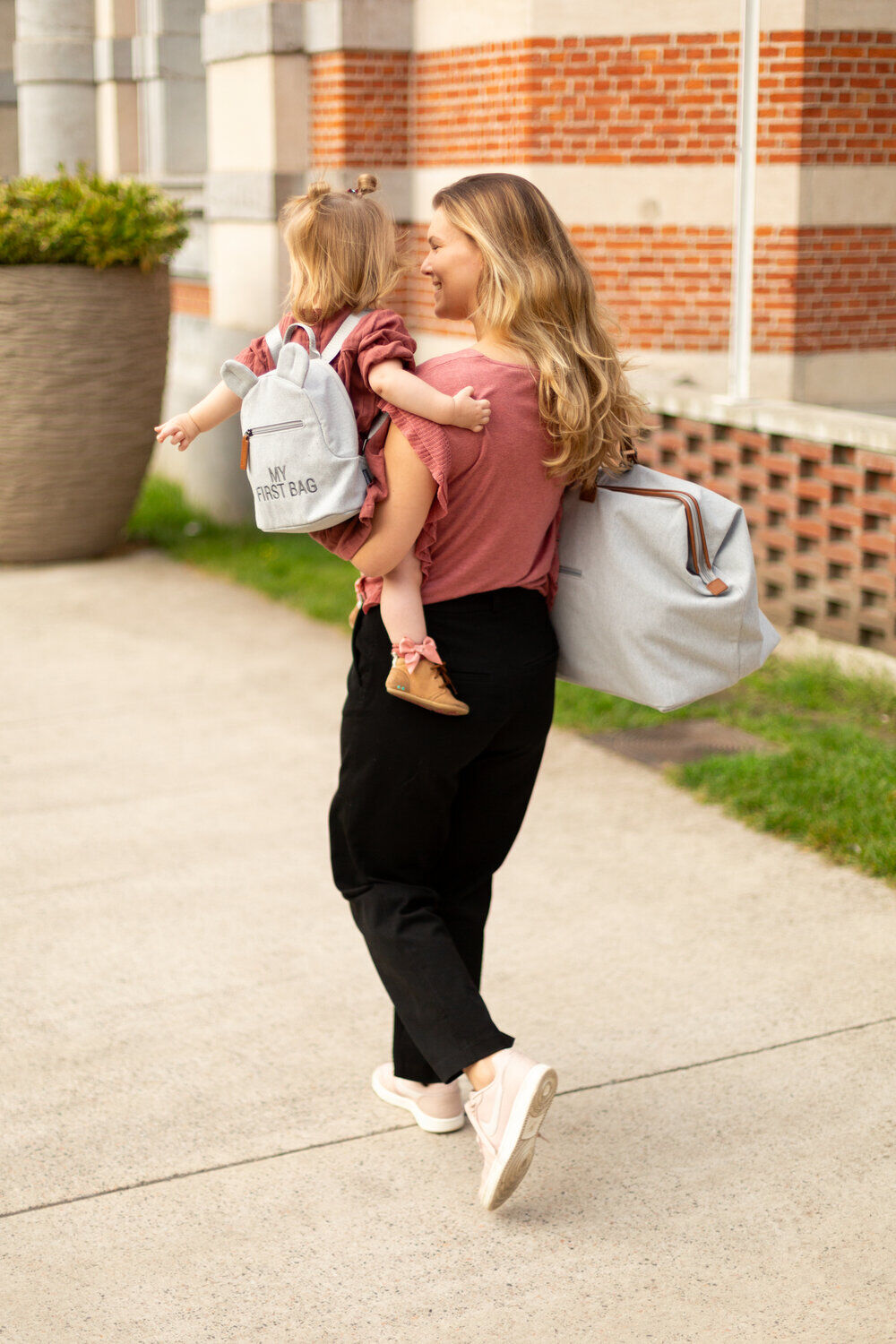 Bolsa de mamá para el hogar infantil