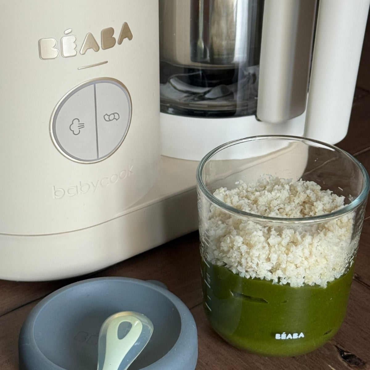 Fish, Sweet Potato, & Spinach Puree