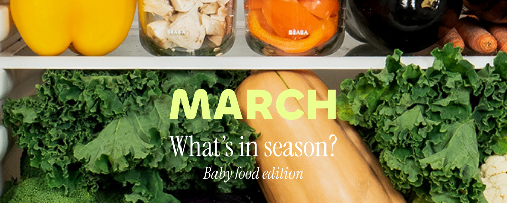 What in Season: March Produce for Baby Food