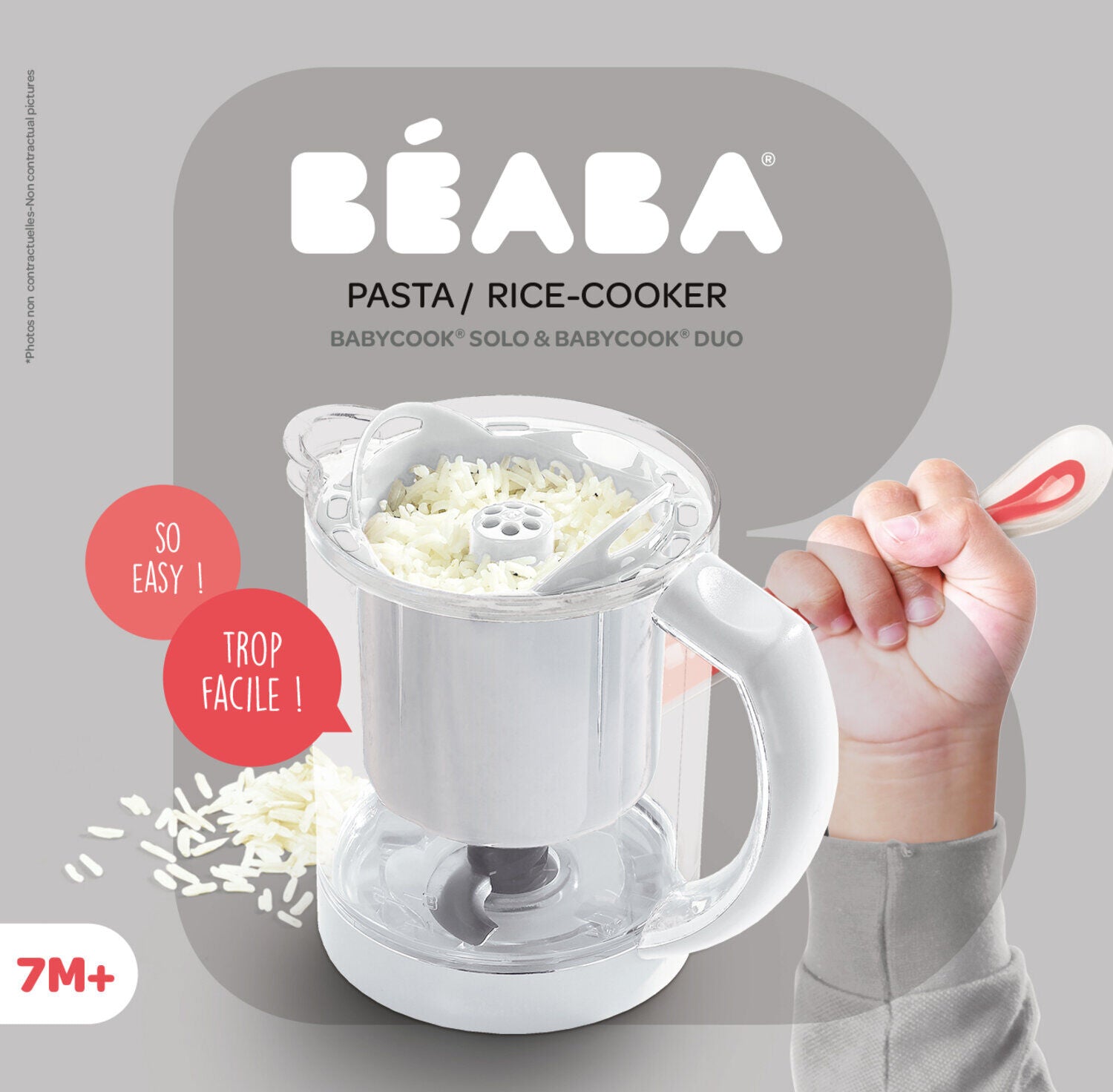 Cocedor de arroz y pasta Babycook Solo/Duo