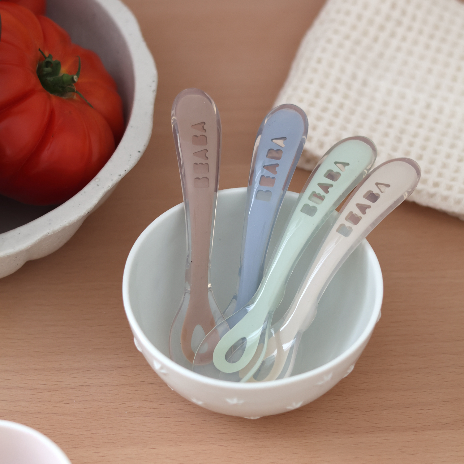 Set of 4 2nd Stage Silicone Spoons