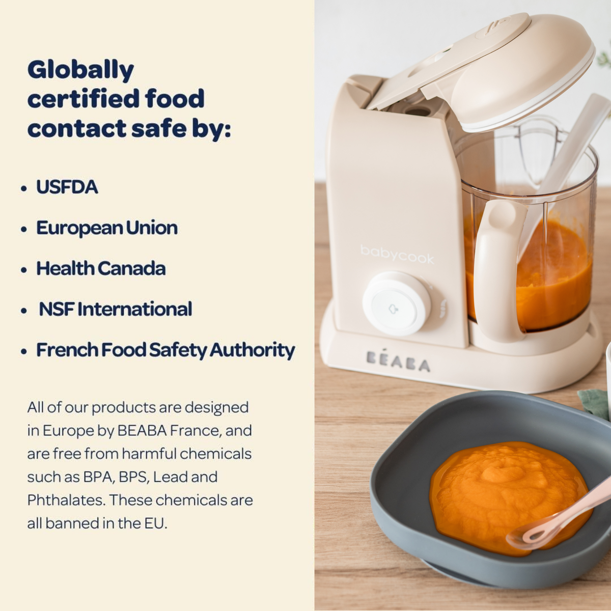 El robot cocina bebé Babycook Solo®