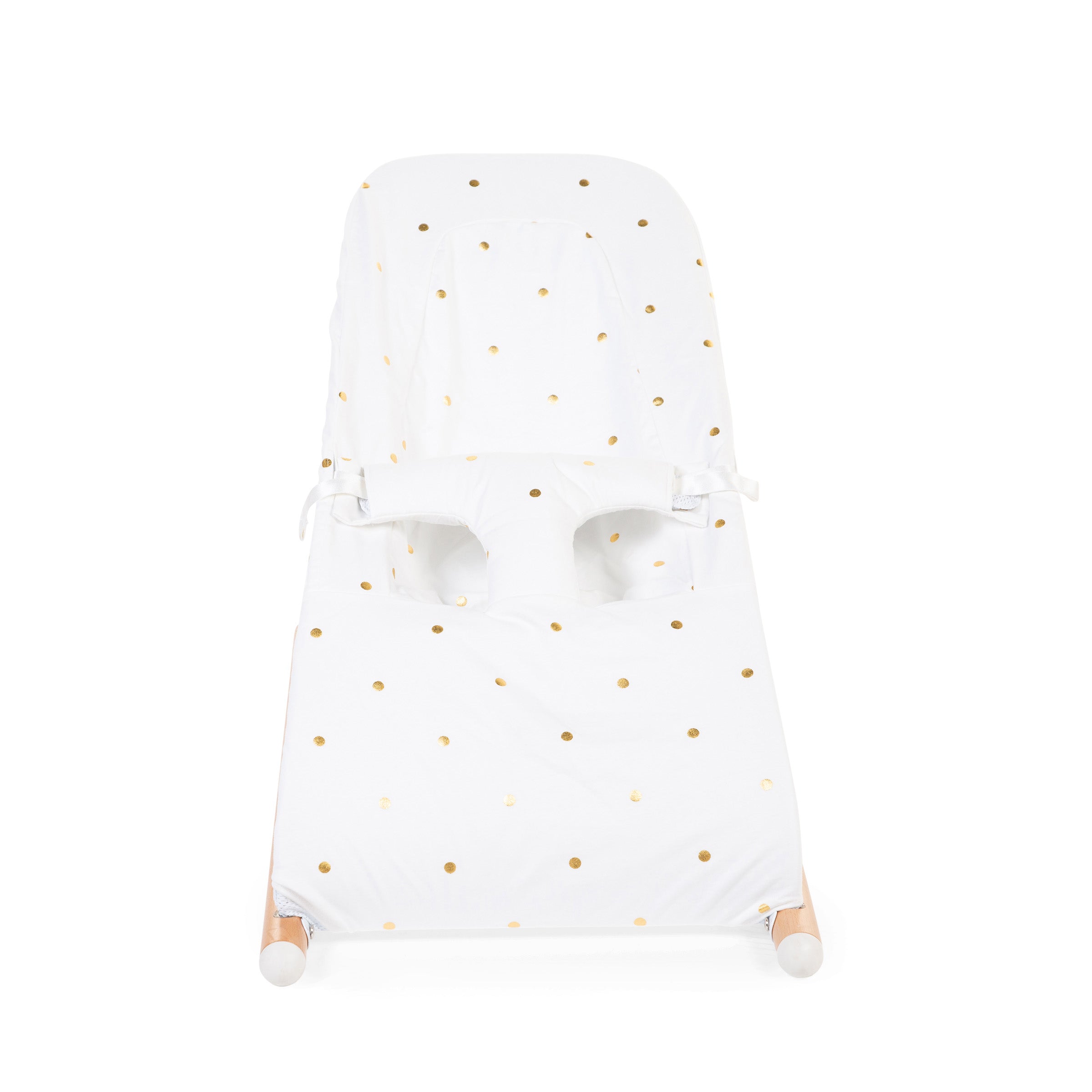 Funda para hamaca Childhome Evolux Jersey - Lunares dorados
